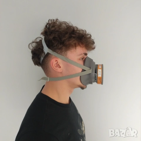 Защитна респираторна полумаска 3700, снимка 8 - Други инструменти - 54158011