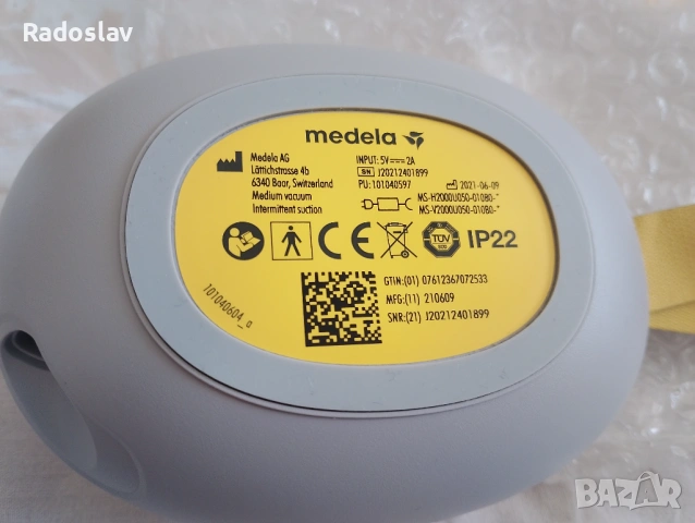 Помпа за кърма Medela Solo, снимка 4 - Помпи за кърма - 53557634