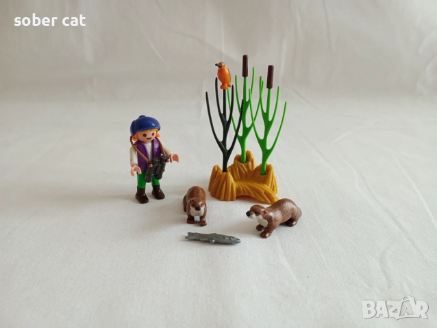 Playmobil special PLUS комплект 5376 "Young Explorer with Otters" от 2016 година, снимка 4 - Конструктори - 52616745