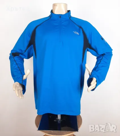 The North Face Flight Series - Оригинална мъжка блуза с цип р-р XL, снимка 1 - Блузи - 49553350