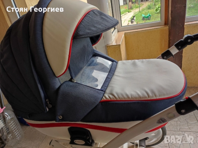 Използвана бебешка количка Adamex Marcello 3в1, снимка 8 - Детски колички - 52448286