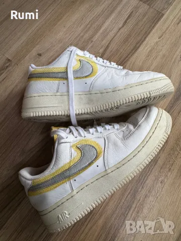 Оригинални кецове Nike Air Force 1 '07! 38,5 н, снимка 11 - Кецове - 47581979