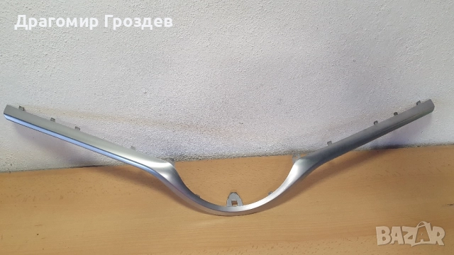 Хром лайстна за радиаторна решетка (маска) за Toyota Yaris / Тойота Ярис (2014-2017), снимка 3 - Части - 52532766