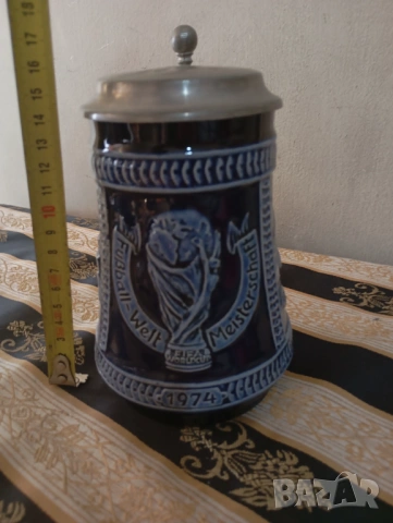 порцеланова чаша с метален капак, снимка 2 - Други ценни предмети - 53752845