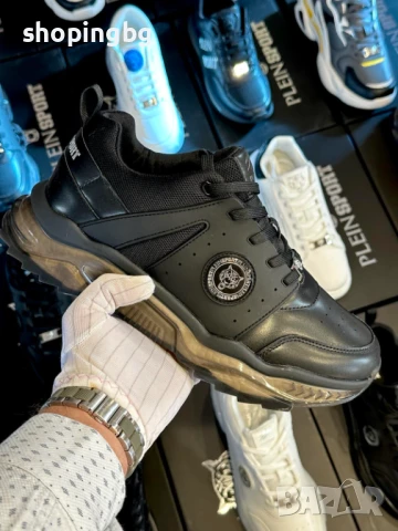 Оригинални мъжки маратонки Plein Sport  289 лв., снимка 5 - Маратонки - 51072312