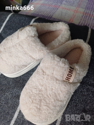 Домашни чехли с дебела подметка, снимка 5 - Чехли - 52704022