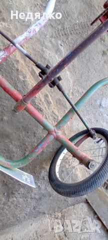 Четириколка,стара ръчна изработка, снимка 10 - Велосипеди - 45210705