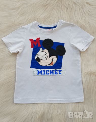 Детска тениска Mickey 5-6 години , снимка 1 - Детски тениски и потници - 46592450