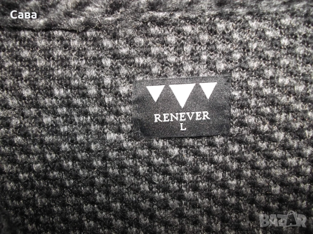 Вълнено сако RENEVER  мъжко,Л, снимка 4 - Сака - 53611647