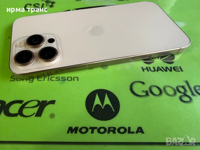 iPhone 16 Pro  Max 256gb Desert 100% батерия.ESIM, снимка 8 - Apple iPhone - 52835133