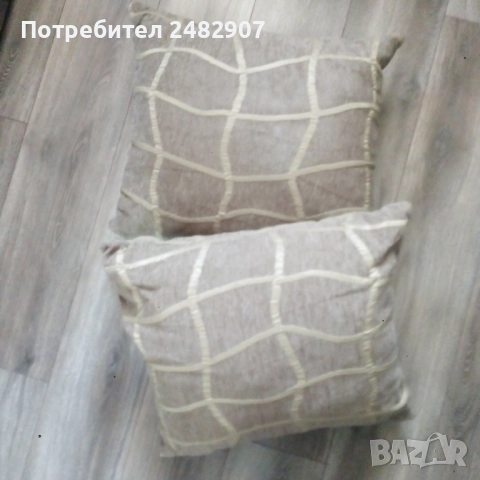 Комплект декоративни възглавници - 2 броя, снимка 4 - Възглавници - 52108181