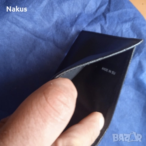 Портфейл Phillip Plain ест. кожа, снимка 5 - Портфейли, портмонета - 54235376