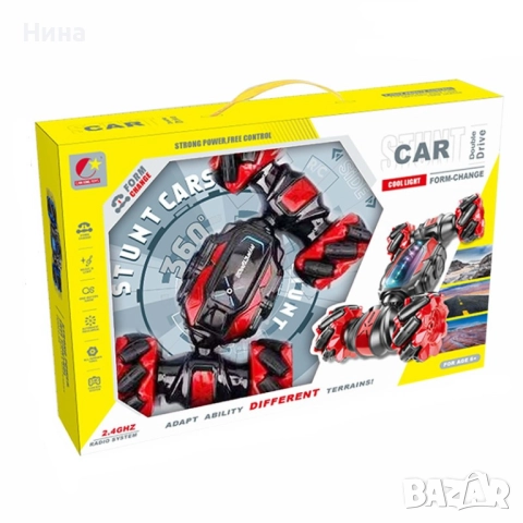 Радиоуправляема кола за дрифт със сензорно управление с жестове на ръката и дистанционно управление, снимка 2 - Коли, камиони, мотори, писти - 52061124