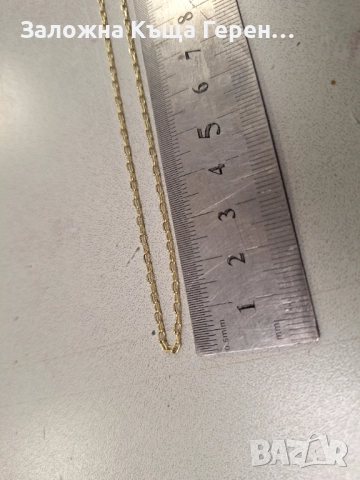 Златен синджир 6,02гр., снимка 2 - Колиета, медальони, синджири - 52273670