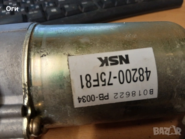 Мотор електрическа рейка за Сузуки Вагон 48200-75F81, снимка 3 - Части - 53496105