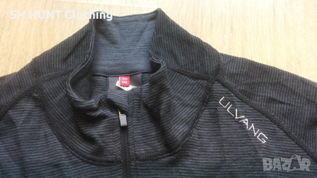 ULVANG RAV 100% TURTLE NECK Zip 100% Merino Wool разме XL / XXL термо блуза 100% Мерино вълна - 2413, снимка 5 - Пуловери - 53917478