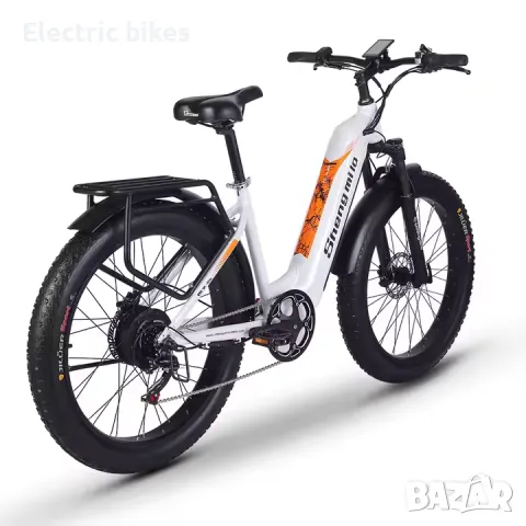 Електрически велосипед MX06 Bafang 500W, 17.5Ah/48V, 26", снимка 6 - Велосипеди - 48323370