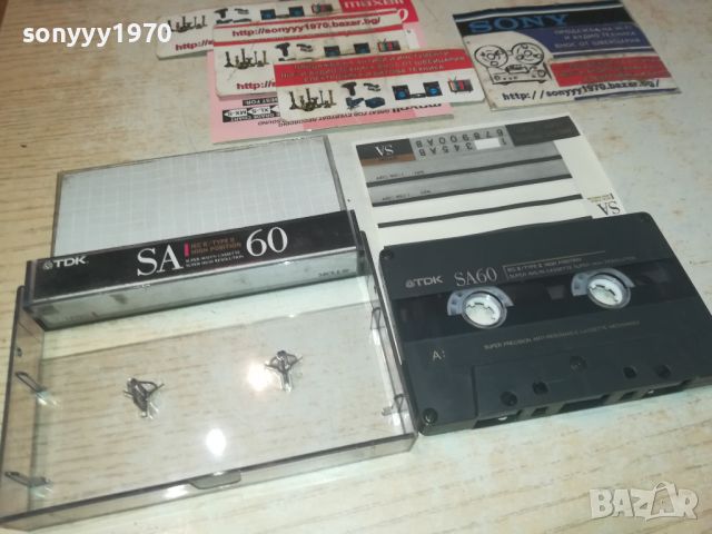 TDK SA60 TAPE 0508241928, снимка 2 - Аудио касети - 46811800