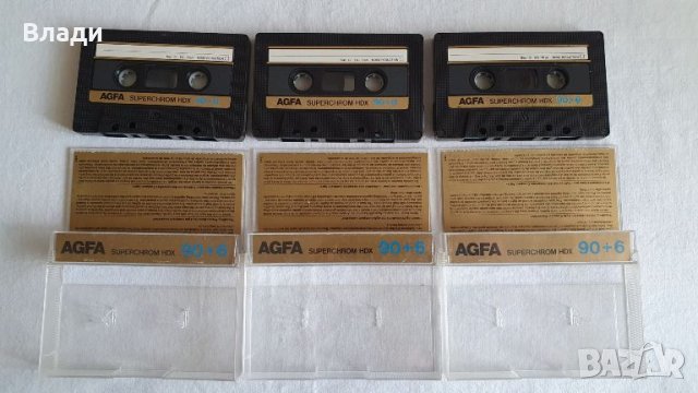 Аудио касети AGFA Superchrom HDX, снимка 4 - Аудио касети - 45944740