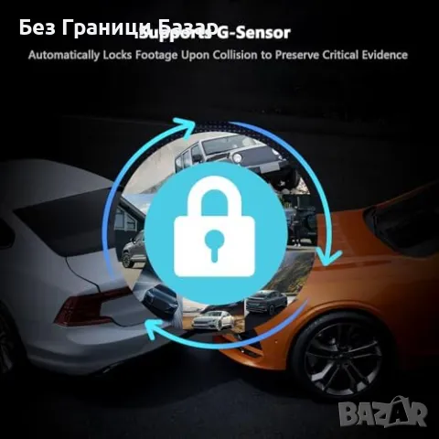 Нова Авто Камера 3CH 1080P WODHMIEY HDR+Паркинг Запис+Нощно Виждане, снимка 4 - Друга електроника - 50294704