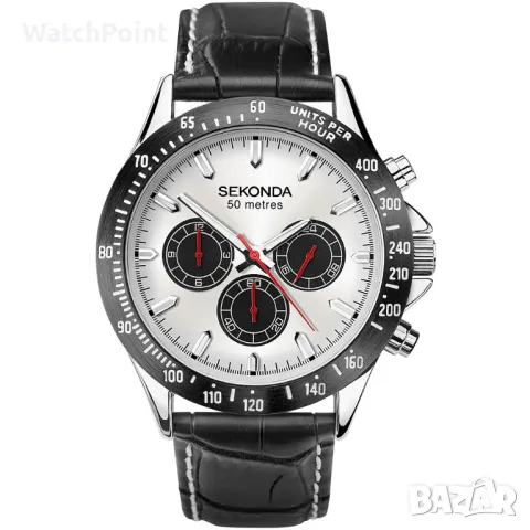 Мъжки часовник Sekonda Classic Dual-Time Chronograph - S-1647E.00, снимка 1 - Мъжки - 48855845