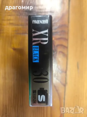 MAXELL XR black S VHS C, снимка 3 - Камери - 46853904