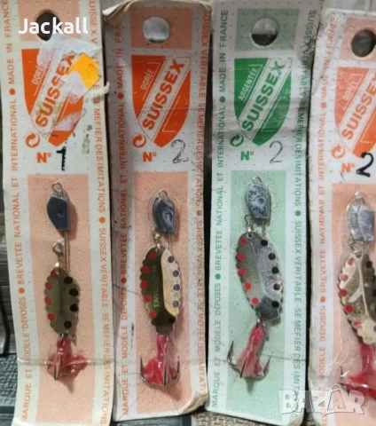 Блесна Suissex N1/N2 костур , кефал, пъстърва trout спининг колекционер, снимка 2 - Стръв и захранки - 52902985