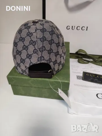 Мъжка дамска бейзболна шапка Gucci, снимка 5 - Шапки - 49257337