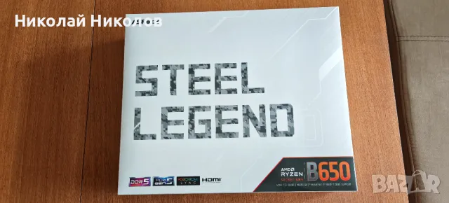 Продавам дъно ASRock B650 STEEL LEGEND WIFI АМ 5, снимка 5 - Дънни платки - 48809732