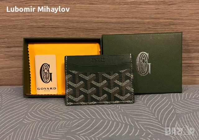 Goyard card holder висококачествен дизайнерски стил 