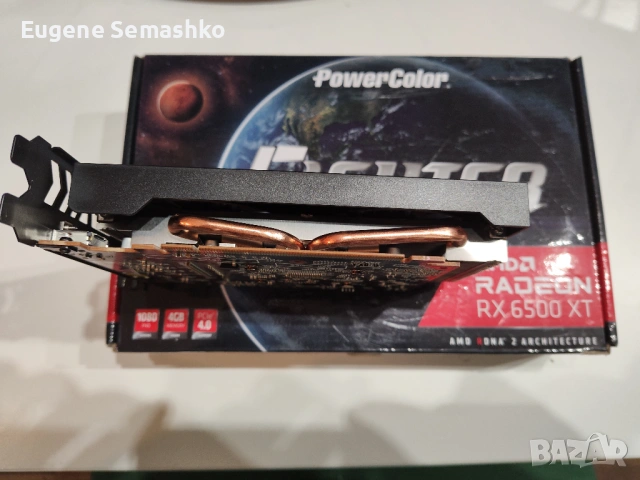 AMD Radeon RX 6500 XT 4GB – Отлично състояние, снимка 2 - За дома - 54040727