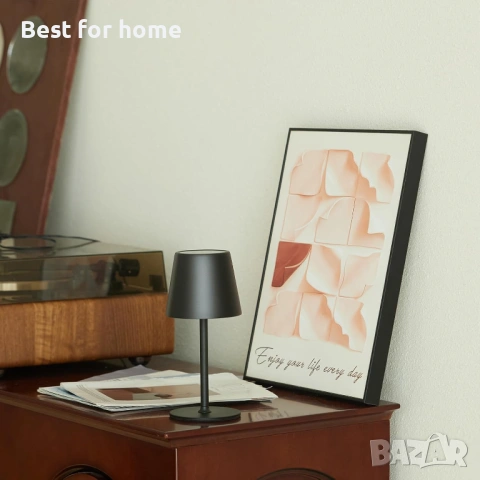 DEELUX Безжична настолна лампа с димируема светлина, снимка 8 - Настолни лампи - 53721871