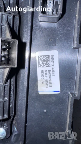 Климатичен блок / панел / табло за Honda CIvic 2018 - SANWA2A088E / 1248A1075936, снимка 2 - Части - 50646187