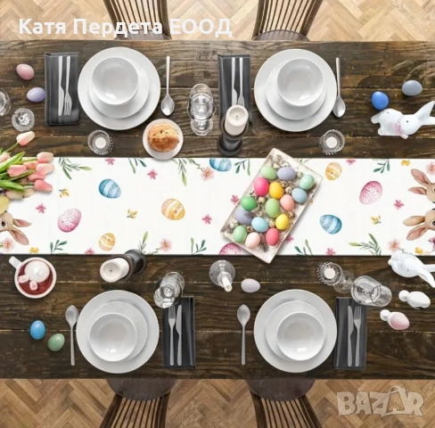 Великденски тишлайфер за маса - код 21, снимка 3 - Покривки за маси - 53747600