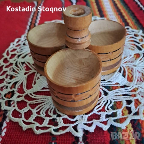 Дървени прибори за маса, снимка 3 - Декорация за дома - 28205669