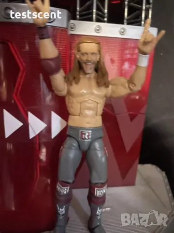 Екшън фигура WWE Edge Острието Adam Copeland Rated R Superstar WWE Mattel Elite играчка figure, снимка 17 - Колекции - 48928589