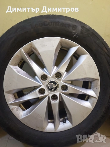 Джанти с гуми за skoda octavia IV 205 /60 /16 , снимка 7 - Гуми и джанти - 53695300