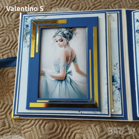 Ръчно изработен албум за снимки, снимка 14 - Други - 50038627