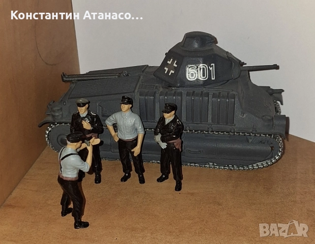 Колекционерски войници с танк, снимка 2 - Колекции - 52336796