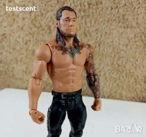 Екшън фигура WWE Baron Corbin Барън Корбин Mattel Basic figure wrestling играчка , снимка 4 - Колекции - 48398318