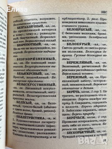 Толковый словарь русского языка для школьников, снимка 5 - Чуждоезиково обучение, речници - 45608377