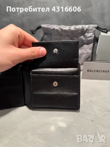 100% оригинален Balenciaga портфейл, снимка 10 - Портфейли, портмонета - 48179970