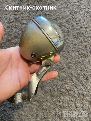 Стар фар от мотоциклет, снимка 5 - Колекции - 53253504