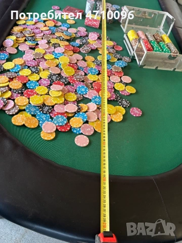 Згаваема маса за Тексас холден покер , снимка 6 - Настолни игри - 53113928