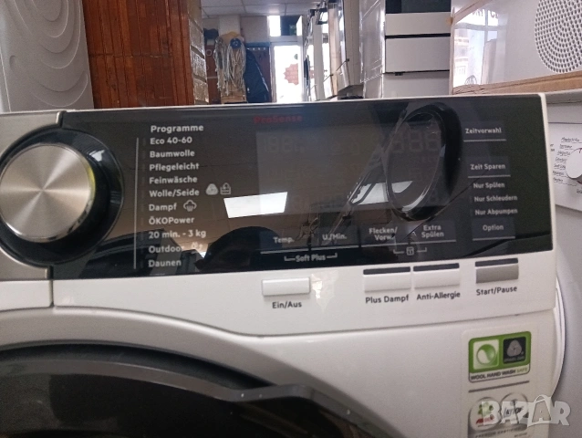 Като нова пералня Аег Aeg 8000 Series A+++ Made in Itali 2 години гаранция!, снимка 10 - Перални - 53820790