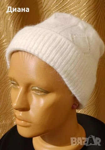 Дамски шапки-ръчно плетиво, снимка 5 - Шапки - 52945137