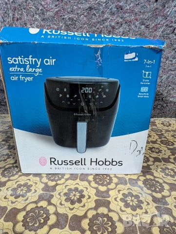 Air fryer / фритюрник с горещ въздух Russell Hobbs SatisFry Air Extra Large 8L, снимка 7 - Фритюрници - 53355995