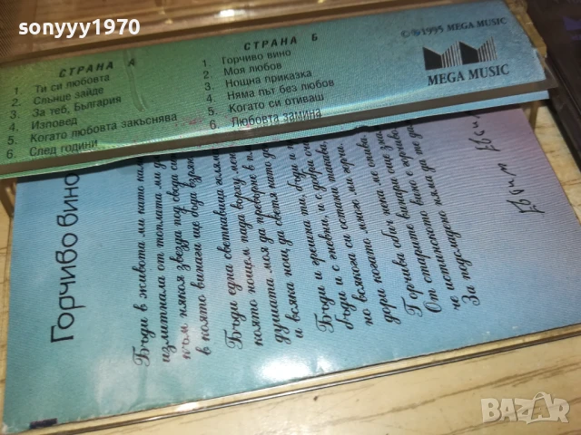 ВЕСЕЛИН МАРИНОВ-ОРИГИНАЛНА КАСЕТА 1906251440, снимка 9 - Аудио касети - 50725122