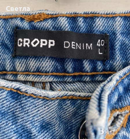 Bershka,ZARA,CROPP,PULL&BEER,SHEIN-S/XS/L-Къси 8бр.+1бр. дълги дънкови панталонки-незавършен подгъв, снимка 5 - Къси панталони и бермуди - 54204639