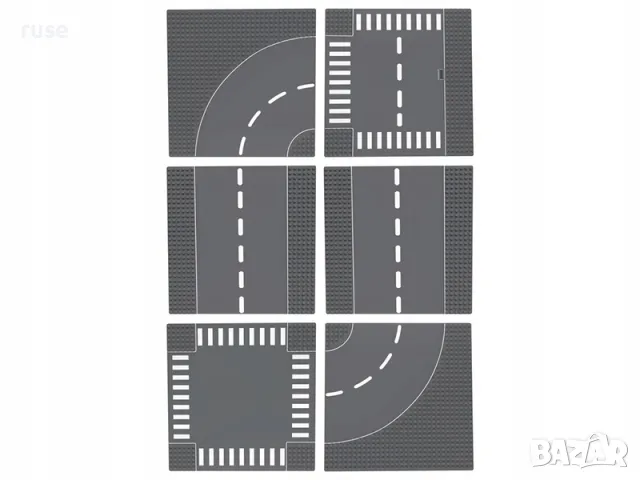 НОВИ! Основни плочи за конструктор тип лего 25х25 см / 32х32 точки, снимка 6 - Конструктори - 49963403